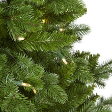Load image into Gallery viewer, 5' Swiss Alpine Artificial Christmas Tree with 150 Clear LED Lights