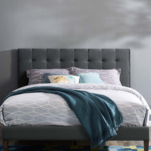 Load image into Gallery viewer, Paisley Tufted Upholstered Performance Velvet Full / Queen Headboard by Modway