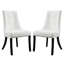 Load image into Gallery viewer, Noblesse Vinyl Dining Chair Set of 2 by Modway