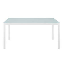 Load image into Gallery viewer, Raleigh 59" Outdoor Patio Aluminum Dining Table by Modway
