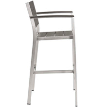 Load image into Gallery viewer, Shore 5 Piece Outdoor Patio Aluminum Dining Set by Modway