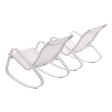 Load image into Gallery viewer, Traveler Outdoor Patio Mesh Sling Rocking Lounge Chair Set of 2 by Modway