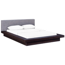 Load image into Gallery viewer, Freja Fabric Queen Platform Bed by Modway