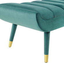 Load image into Gallery viewer, Guess Channel Tufted Performance Velvet Accent Bench by Modway