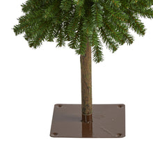 Load image into Gallery viewer, 5' Alpine Artificial Christmas Tree with 150 Lights and 405 Bendable Branches