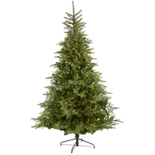 Load image into Gallery viewer, 8' North Carolina Spruce Artificial Christmas Tree w 650 Clear Lights