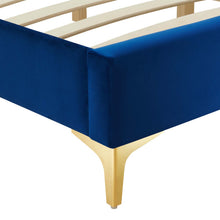Load image into Gallery viewer, Sutton Performance Velvet Twin Bed Frame by Modway