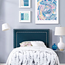 Load image into Gallery viewer, Jessamine Upholstered Fabric Twin Headboard by Modway