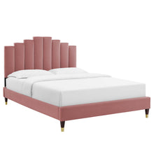 Load image into Gallery viewer, Elise Performance Velvet King Platform Bed by Modway