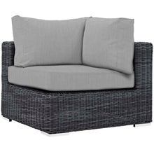 Load image into Gallery viewer, Summon 5 Piece Outdoor Patio Sunbrella¨ Sectional Set by Modway