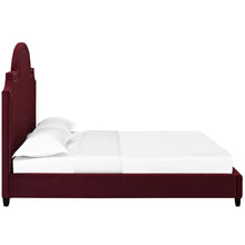 Load image into Gallery viewer, Primrose Performance Velvet Queen Platform Bed by Modway