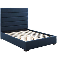 Load image into Gallery viewer, Genevieve Upholstered Fabric Queen Platform Bed by Modway
