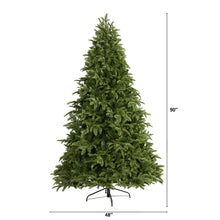 Load image into Gallery viewer, 7.5' Wyoming Fir Artificial Christmas Tree w/ 500 Clear LED Lights
