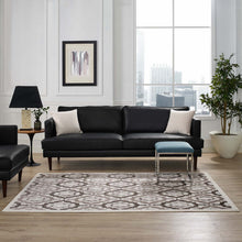 Load image into Gallery viewer, Kalinda Rustic Vintage Moroccan Trellis 5x8 Area Rug by Modway