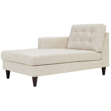 Load image into Gallery viewer, Empress Left-Arm Upholstered Fabric Chaise by Modway