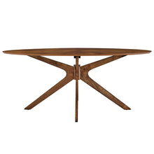 Load image into Gallery viewer, Crossroads 71" Oval Wood Dining Table by Modway