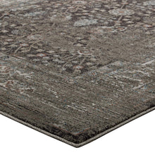 Load image into Gallery viewer, Berit Distressed Vintage Floral Lattice 5x8 Area Rug by Modway