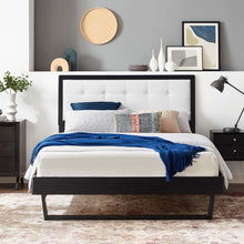 Load image into Gallery viewer, Willow Wood Full Platform Bed With Angular Frame by Modway