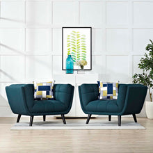 Load image into Gallery viewer, Bestow 2 Piece Upholstered Fabric Armchair Set by Modway