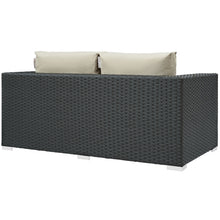Load image into Gallery viewer, Sojourn Outdoor Patio Sunbrella¨ Loveseat by Modway