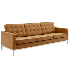 Load image into Gallery viewer, Loft 3-Piece Tufted Vegan Leather Furniture Set by Modway