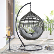Load image into Gallery viewer, Garner Teardrop Outdoor Patio Swing Chair by Modway