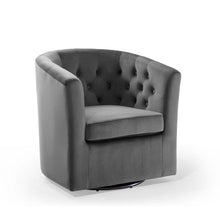 Load image into Gallery viewer, Prospect Tufted Performance Velvet Swivel Armchair by Modway