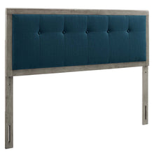 Load image into Gallery viewer, Draper Tufted Fabric and Wood King Headboard by Modway