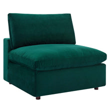Load image into Gallery viewer, Commix 5-Piece Down Filled Overstuffed Performance Velvet Sectional Sofa by Modway