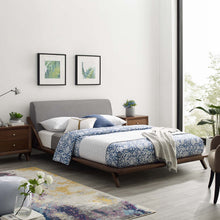 Load image into Gallery viewer, Luella Upholstered Fabric Queen Platform Bed by Modway