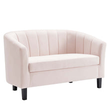 Load image into Gallery viewer, Prospect Channel Tufted Performance Velvet Loveseat by Modway