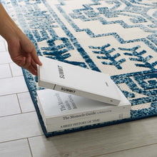 Load image into Gallery viewer, Reflect Nyssa Distressed Geometric Southwestern Aztec 5x8 Indoor/Outdoor Area Rug by Modway