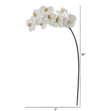 Load image into Gallery viewer, 35" Phalaenopsis Orchid Artificial Flower (Set of 6)