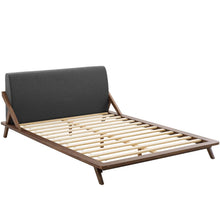 Load image into Gallery viewer, Luella Upholstered Fabric Queen Platform Bed by Modway
