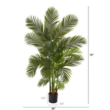 Load image into Gallery viewer, 6' Areca Palm Artificial Tree