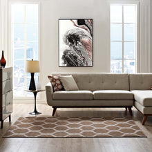 Load image into Gallery viewer, Beltara Chain Link Transitional Trellis 5x8 Area Rug by Modway