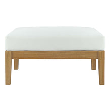 Load image into Gallery viewer, Bayport Outdoor Patio Teak Ottoman by Modway
