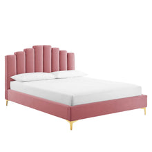 Load image into Gallery viewer, Olivia Performance Velvet Queen Platform Bed by Modway