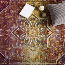 Load image into Gallery viewer, Success Kaede Transitional Distressed Vintage Floral Vintage Medallion 8x10 Area Rug by Modway