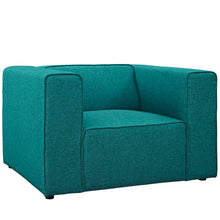 Load image into Gallery viewer, Mingle Upholstered Fabric Armchair by Modway