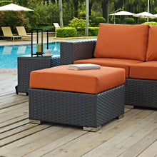 Load image into Gallery viewer, Sojourn Outdoor Patio Sunbrella¨ Ottoman by Modway
