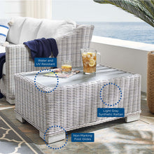 Load image into Gallery viewer, Conway 32" Outdoor Patio Wicker Rattan Coffee Table by Modway