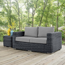 Load image into Gallery viewer, Summon Outdoor Patio Sunbrella¨ Loveseat by Modway