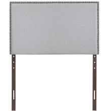 Load image into Gallery viewer, Region Nailhead Upholstered Twin Headboard by Modway