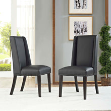 Load image into Gallery viewer, Baron Vinyl Dining Chair Set of 2 by Modway
