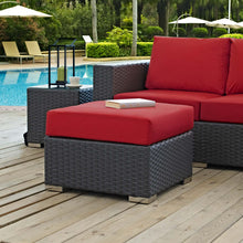 Load image into Gallery viewer, Sojourn Outdoor Patio Sunbrella¨ Ottoman by Modway