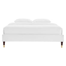 Load image into Gallery viewer, Harlow Performance Velvet Twin Platform Bed Frame by Modway
