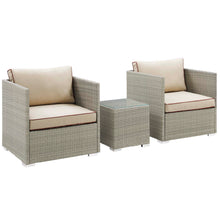 Load image into Gallery viewer, Repose 3 Piece Outdoor Patio Sectional Set by Modway