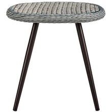 Load image into Gallery viewer, Endeavor Outdoor Patio Wicker Rattan Side Table by Modway