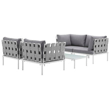 Load image into Gallery viewer, Harmony 5Piece Outdoor Patio Aluminum Sectional Sofa Set by Modway